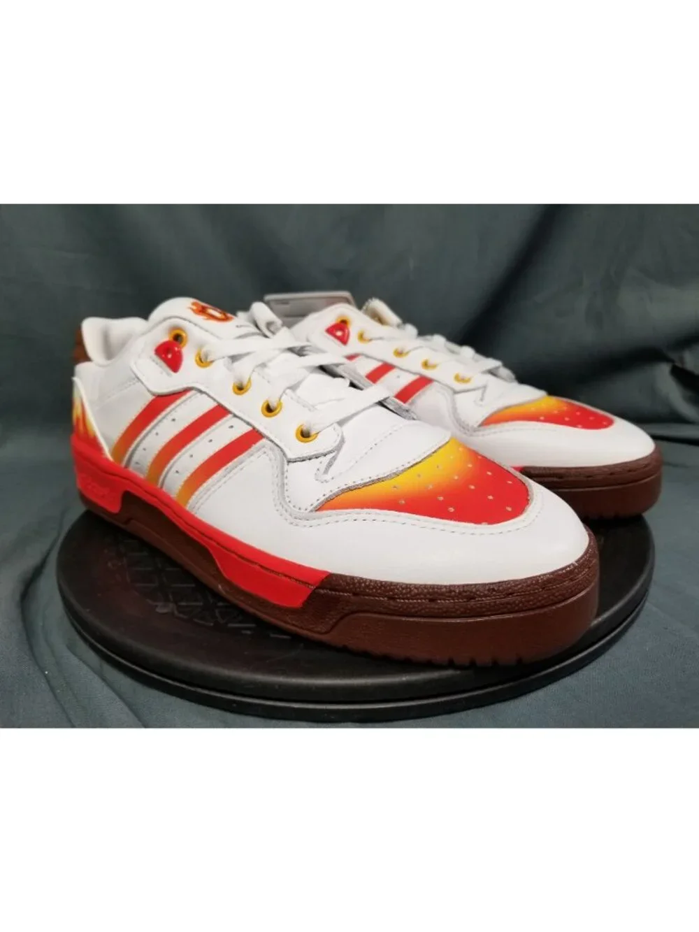 Adidas Rivalry Low Demon Slayer Rengoku JI3310 Men's Size 8.5 NEW NO BOX!